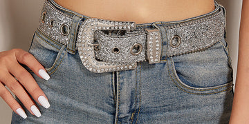 Rhinestone Belts: A Sparkling Fashion Statement to Glam Up Your Outfit