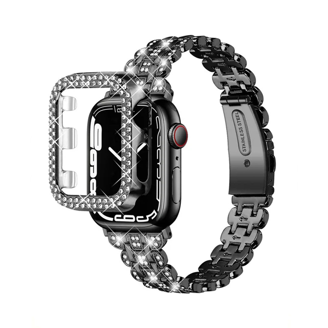 Bling Case + Strap Apple Watch Strap