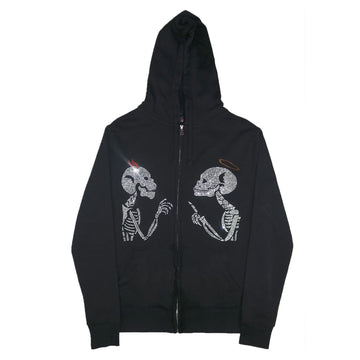 Genuiskids Halloween Sudded Rhinestone Hoodie